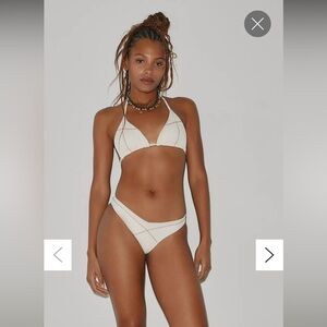 Frankie’s Bikinis Enzo bikini NWT